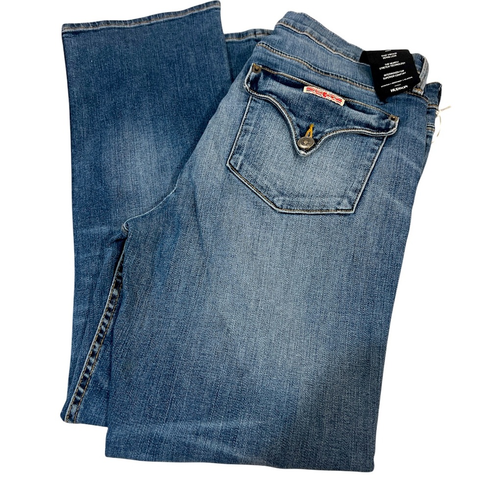 Hudson Bailee MidRise Crop Baby Boot Bootcut Jeans